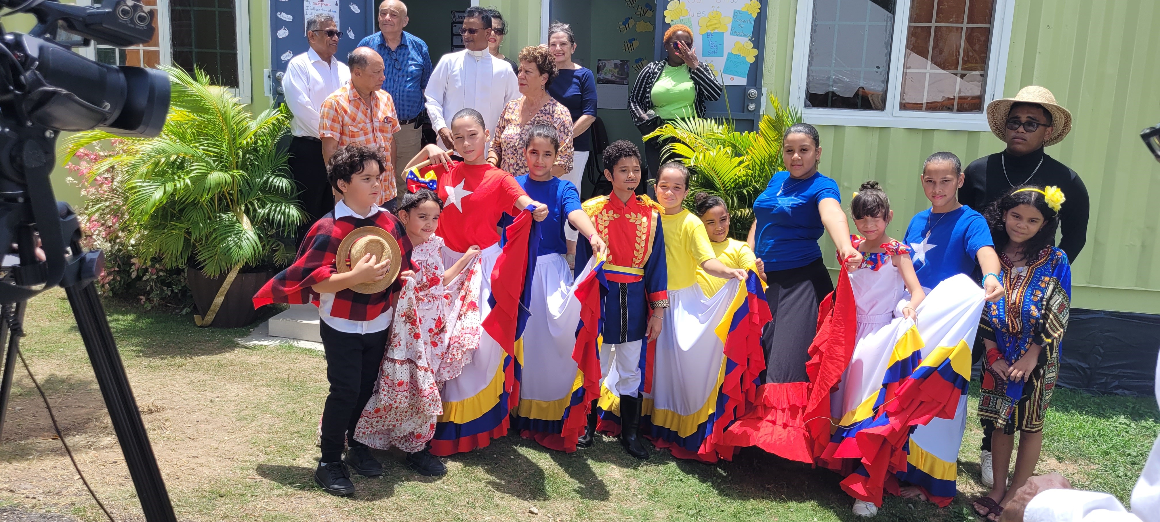 The Learning Centre project in Penal for Venezuelan migrant children in May 2024